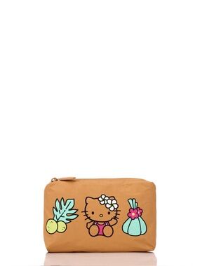 (NWT) ALOHA Collection x Hello Kitty Palaka Icons Mini Pouch - Hawai’i Exclusive